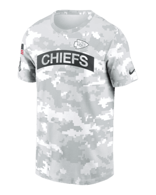 Мужская футболка Kansas City Chiefs Salute to Service Edge Arch Nike Dri-FIT NFL