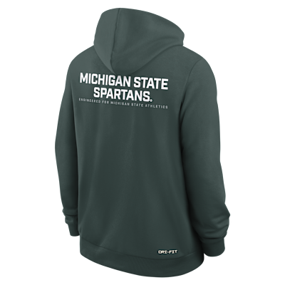 Michigan State Sideline Men's Nike Dri-FIT College Full-Zip Hoodie
