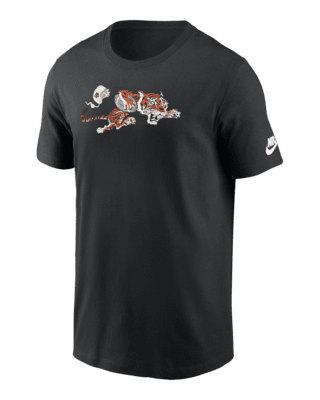 Мужская футболка Cincinnati Bengals Rewind Logo Essential Nike NFL