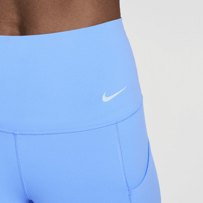 Leggings de 7/8 de tiro alto y sujeción media con bolsillos para mujer Nike Universa