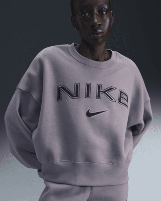 Женский свитшот Nike Sportswear Phoenix Fleece Over-Oversized Crew-Neck Logo