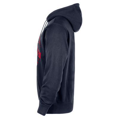 Sudadera de entrenamiento con gorro sin cierre Nike de la NBA para hombre LA Clippers Club