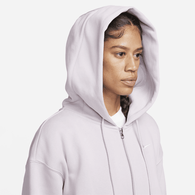 Sweat à capuche et zip oversize Nike Sportswear Phoenix Fleece pour Femme