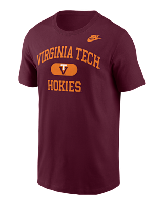 Мужская футболка Virginia Tech Hokies Nike College