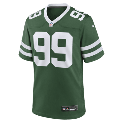 NFL New York Jets (Will McDonald IV) Men's Game Football Jersey