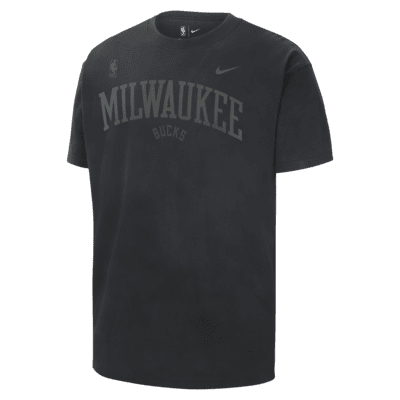 Playera Nike de la NBA para hombre Milwaukee Bucks Courtside Max90 ...