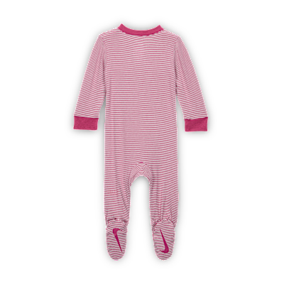 Nike Baby (0-9M) Striped Footed Coverall