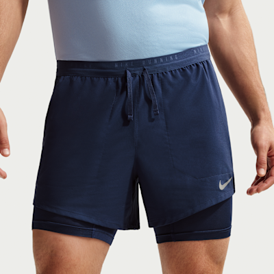 Nike Stride Dri-FIT hybride hardloopshorts voor heren (13 cm)