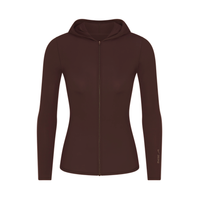 Sudadera con gorro y cierre completo para mujer NikeSKIMS Weightless Layers