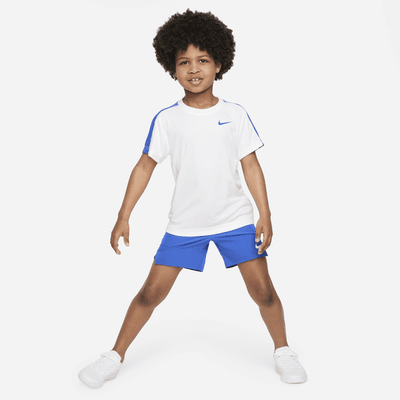 Conjunto de shorts de tenis Dri-FIT para niños talla pequeña Nike. Nike.com