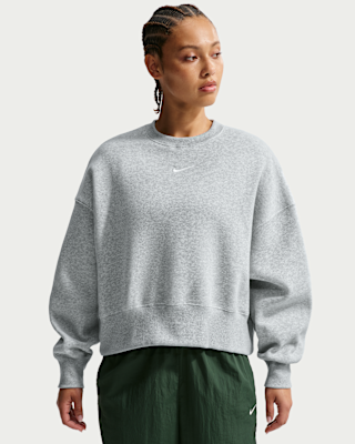Женский свитшот Nike Sportswear Phoenix Fleece Over-Oversized Crew-Neck