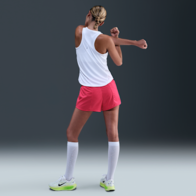 Nike One Swoosh Women's Dri-FIT Mid-Rise Loose 7.5cm (approx.) Brief-Lined Running Shorts
