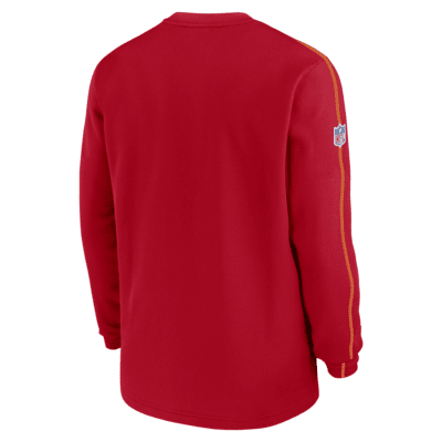 Kansas City Chiefs Sideline Coach Men’s Nike NFL Long-Sleeve Top