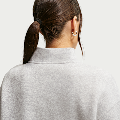 Sudadera oversized con cierre de 1/4 para mujer Nike Sportswear Phoenix Fleece