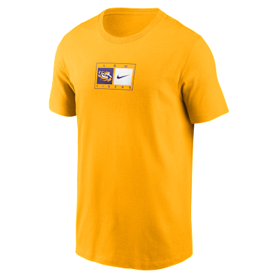 LSU Campus Logo Swoosh Men's Nike College T-Shirt