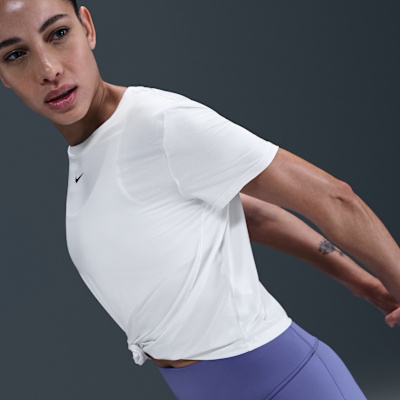 Nike One Classic Dri-FIT Twist-Kurzarmshirt (Damen)