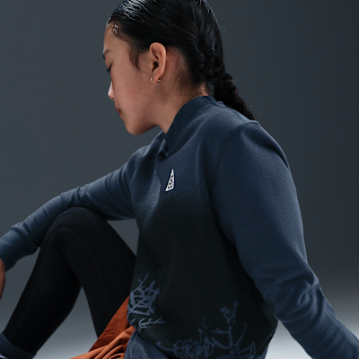 Nike ACG Langarmoberteil mit Waffelmuster für ältere Kinder