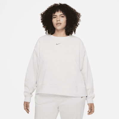 Nike Collection Essentials Sudadera de tejido Fleece oversize (Talla grande) - Mujer. Nike ES