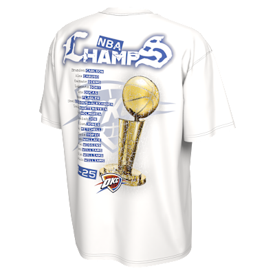 Oklahoma City Thunder Nike NBA Parade T-Shirt