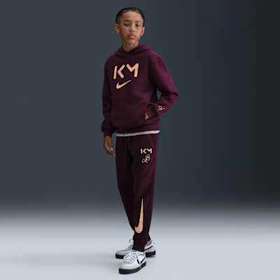 Felpa con cappuccio Kylian Mbappé Club Fleece con Dri-FIT – Ragazzo/a
