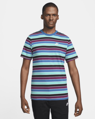 Nike club stripe t shirt Clearance