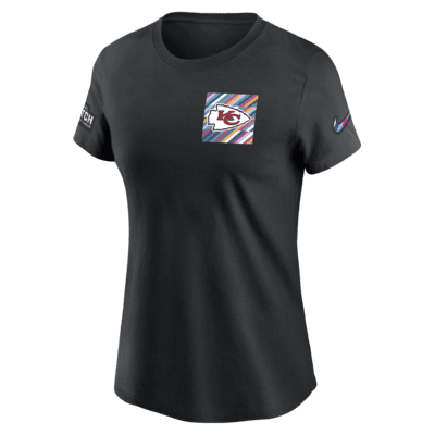 Nike Men's Kansas City Chiefs 2023 Crucial Catch Sideline Black T-Shirt