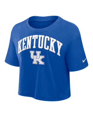 Женская футболка Kentucky Athletic Prep Arch Nike Dri-FIT College Cropped