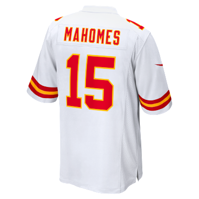 Jersey de juego Nike para hombre Patrick Mahomes Kansas City Chiefs