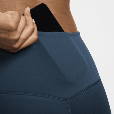 Nike Go Women's Firm-Support High-Waisted Cropped Leggings with Pockets