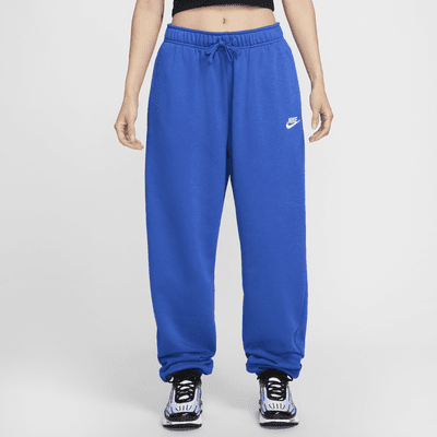 Pants de entrenamiento oversized de tiro medio para mujer Nike Sportswear Club Fleece