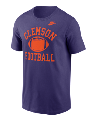 Мужская футболка Clemson Legacy Football Icon Nike College для футбола