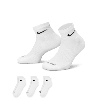 Nike Everyday Plus Cushioned Training Ankle Socks (3 Pairs)