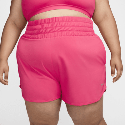 Shorts de tiro ultraalto de 8 cm con forro de ropa interior para mujer (talla grande) Nike Dri-FIT One