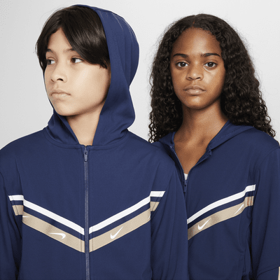 Nike Sportswear Club Big Kids' Full-Zip Knit Hoodie