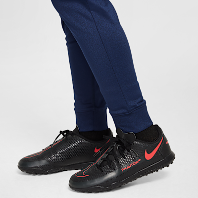 Pleteninová fotbalová sportovní souprava Nike Dri-FIT Paris Saint-Germain Strike pro malé děti