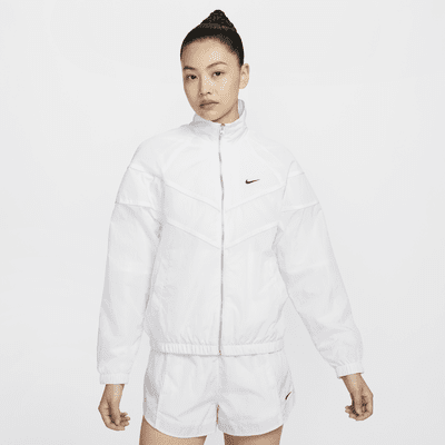 Nike Windrunner 女款寬鬆 UV 梭織全長式拉鍊外套