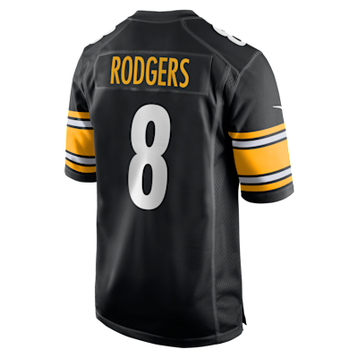Aaron Rodgers Pittsburgh Steelers Men's Nike NFL Game Jersey