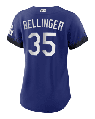 MLB Los Angeles Dodgers City Connect Women's Replica Baseball Jersey.