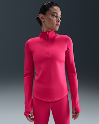 Женские  Nike One Therma-FIT 1/2-Zip Mid Layer