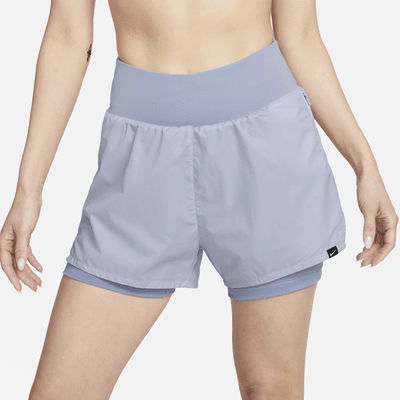 Nike Run Division Women's Mid-Rise 8cm (approx.) 2-in-1 Reflective Design Shorts