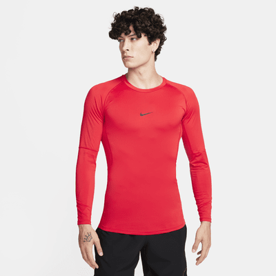 Haut de fitness ajusté à manches longues Dri-FIT Nike Pro pour homme