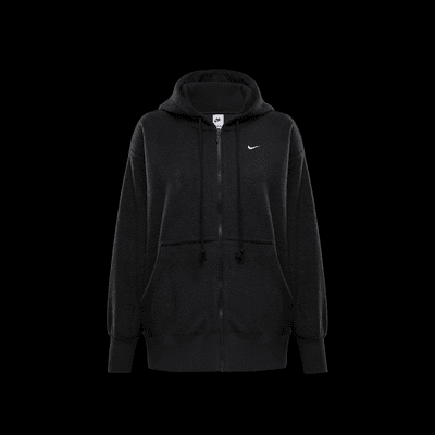 Nike Sportswear Phoenix Plush Dessuadora amb caputxa i cremallera completa d'ajust oversized de teixit Fleece - Dona