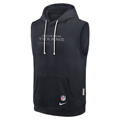 Houston Texans Sideline Men's Nike Dri-FIT NFL Sleeveless Pullover Hoodie from Nike - $100