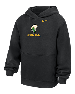 Детское худи Norfolk State Club Fleece Big Kids' Nike College Hoodie