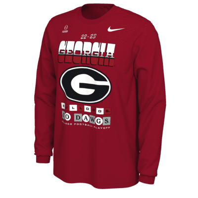 Georgia Bowl Bound Playoff Men's Nike College Football Long-Sleeve T ...