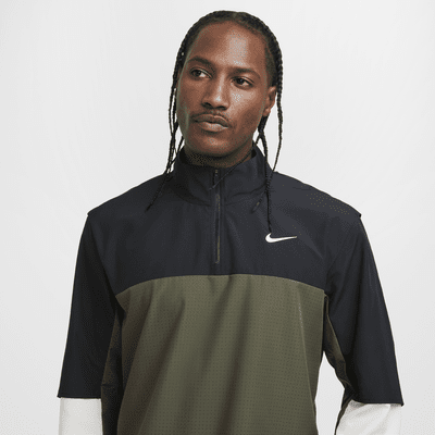 Nike Golf Club Dri-FIT rövid cipzáras férfi golfkabát