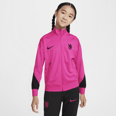 Chelsea F.C. Strike Third Older Kids' Nike Dri-FIT Football Knit Tracksuit