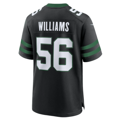 NFL New York Jets (Quincy Williams) Men's Game Football Jersey