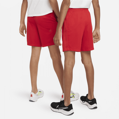 Shorts de entrenamiento Dri-FIT para niños talla grande Nike Trophy23