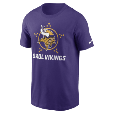 Minnesota Vikings Local Essential Men's Nike NFL T-Shirt. Nike.com